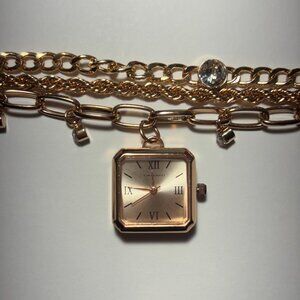 TAHARI - Rose Gold Bracelet Watch